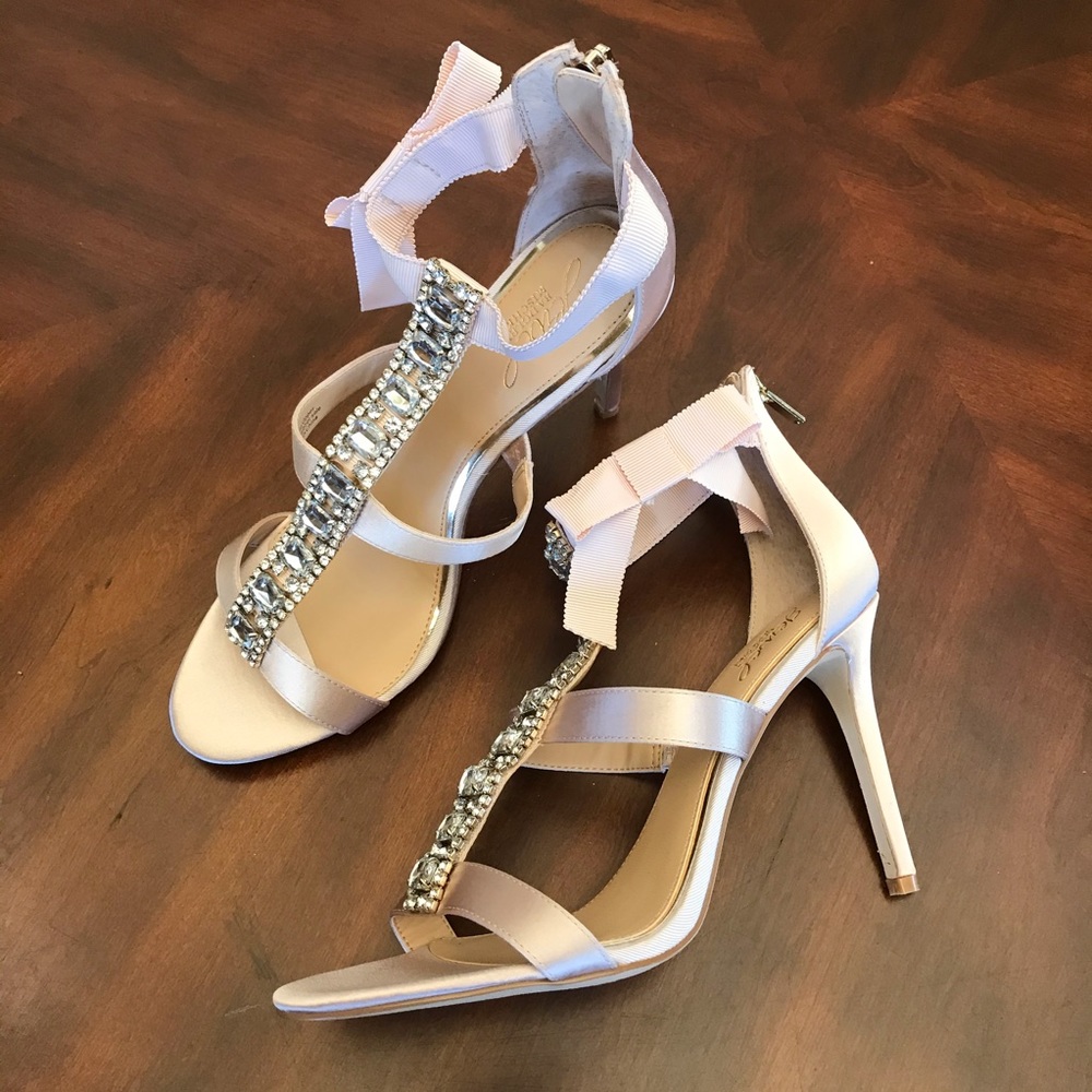 Badgley Mischka Wedding Stiletto New 9M
